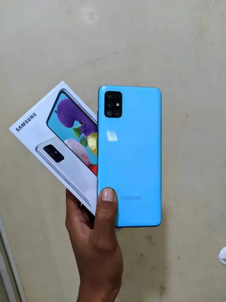 Samsung A51 fulset mulus siap pakai