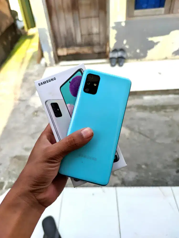 Samsung A51 fulset mulus siap pakai