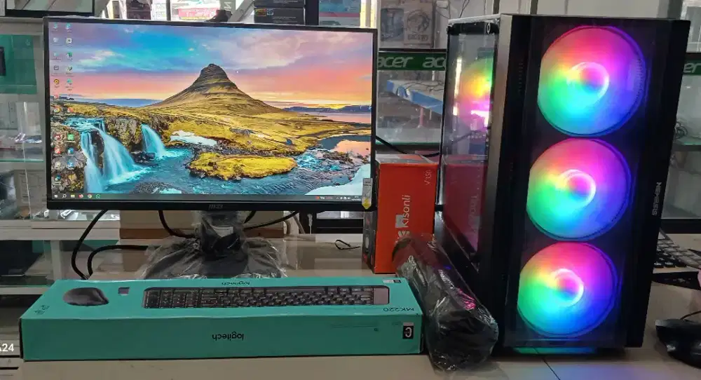 Pc Rakitan Combinasi baru dan second mantap