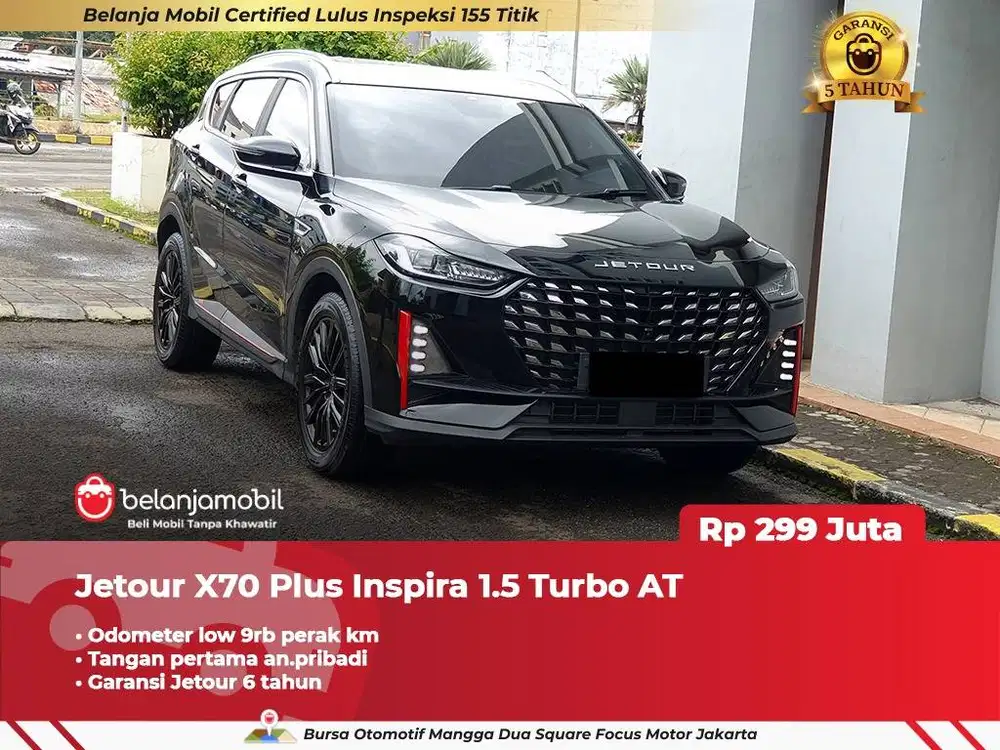 [ LOW KM 9RB ] Jetour X70 X 70 Plus Inspira 1.5 Turbo 2025/2026