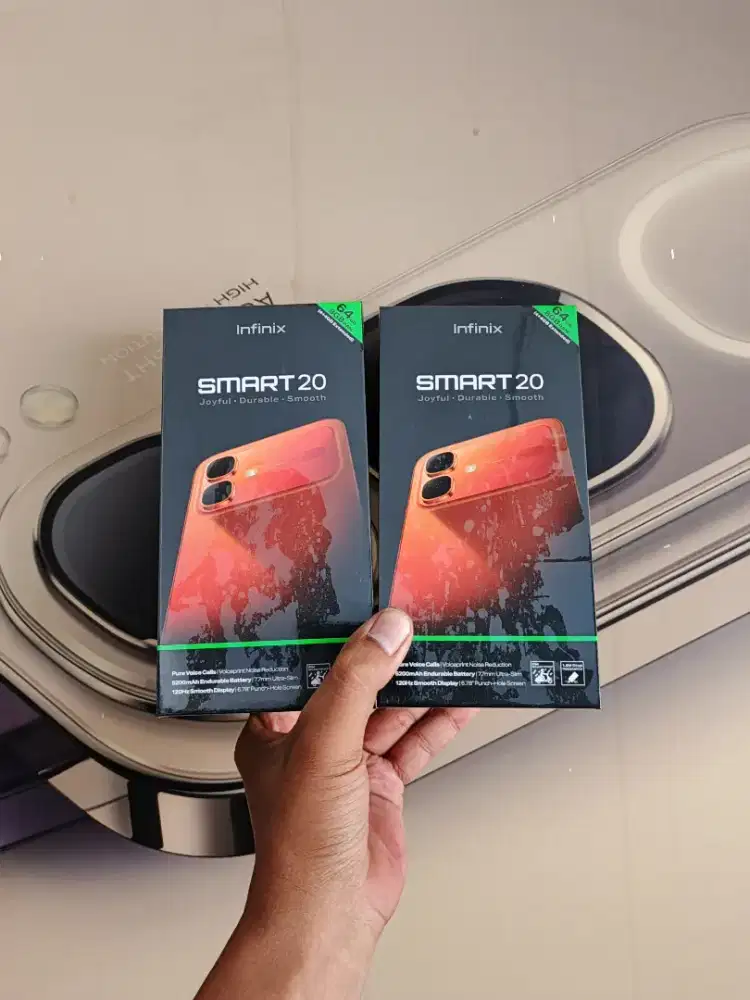 [ Fast respon WA ] Infinix Smart 20 4+4/64 Garansi resmi 1thn