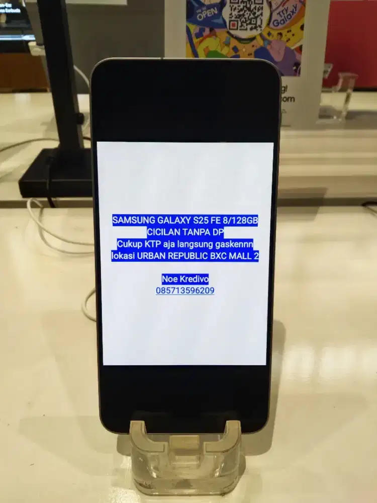 SAMSUNG GALAXY S25 FE (8/128GB) Cicilan tanpa DP