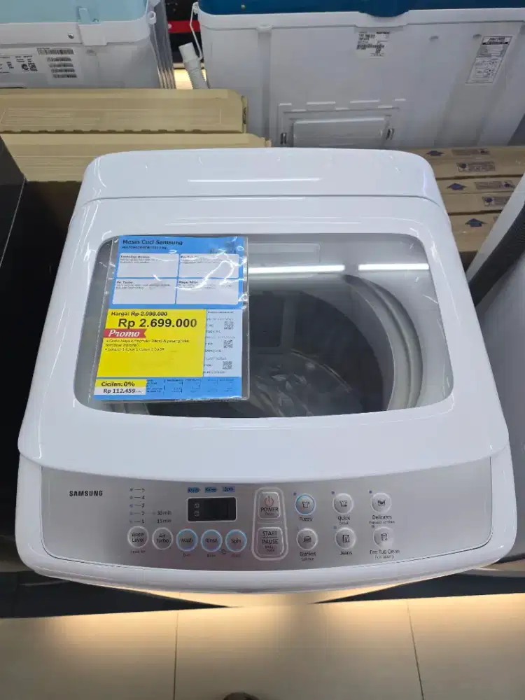 Promo cicilan homecredit mesin cuci samsung satu tabung
