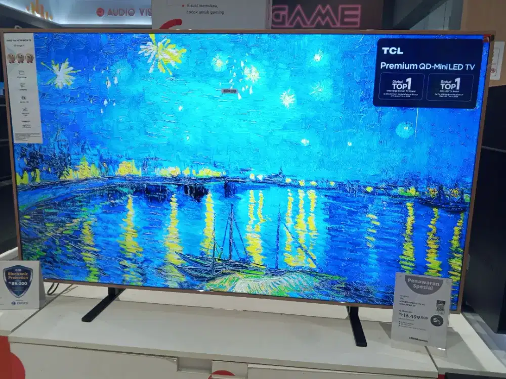 TCL MINILED GOOGLE TV 4K 65 inc