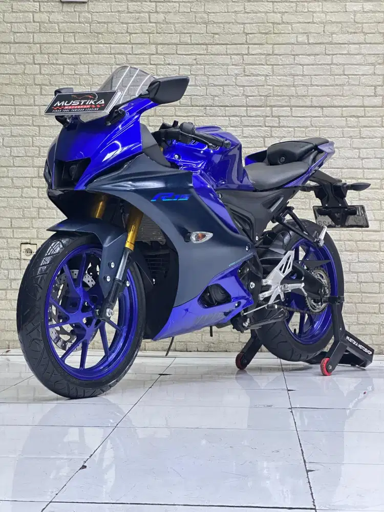 PROMO DP 1JTAN‼️ YAMAHA R15 V4 TH 2023 MULUS ODO 12RB. RONY MUSTIKA