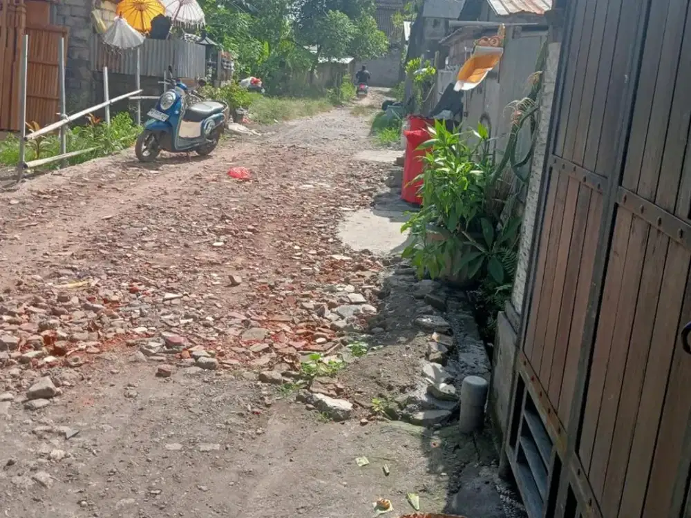 Jual Tanah Di Jln. HangTuah Cempaka Putih Denpasar Bali. Dekat Ke Sanur Bali, Plaza Renon, Sedap Malam,