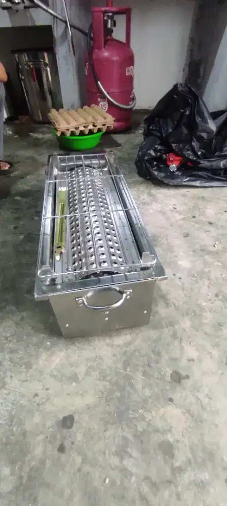 Bakaran pakai gas 60 x 20cm