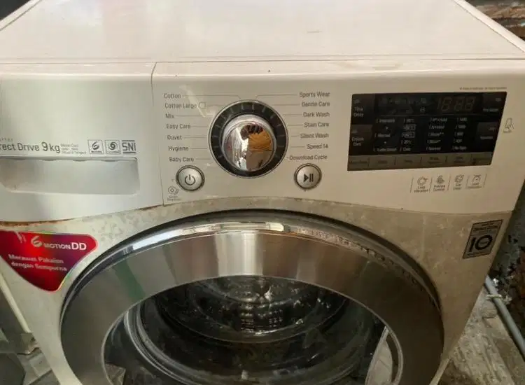 Mesin cuci LG inverter front loader 9kg