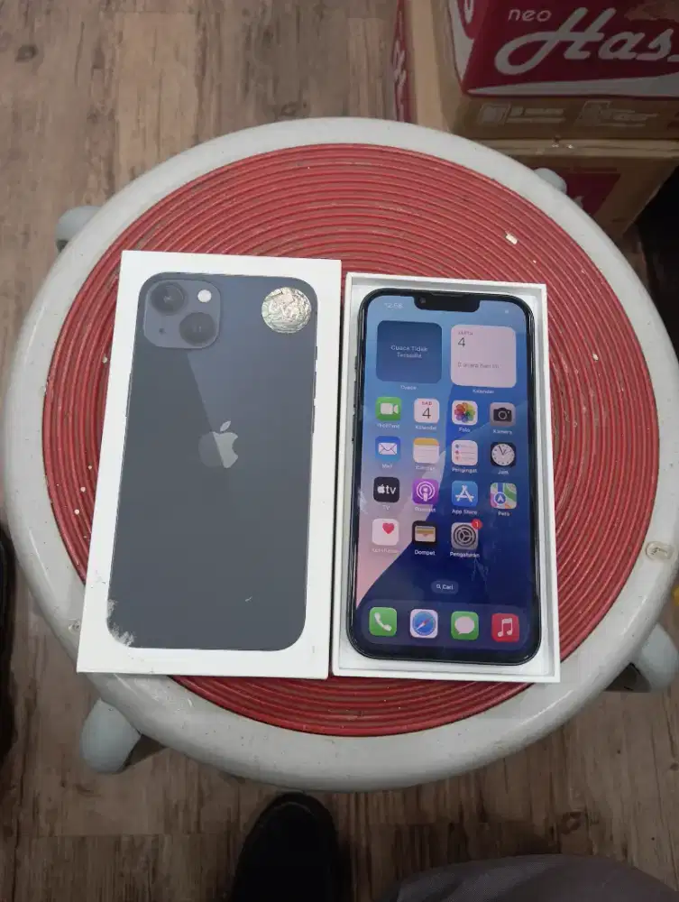 iPhone 13 128Gb iBox Garansi Sampai Juli 2026 Fullset