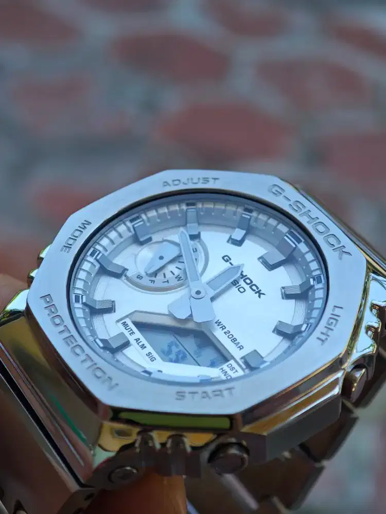 Casio G-Shock GM-2110D-7ADR G Steel Like New Pembelian Feb 2026