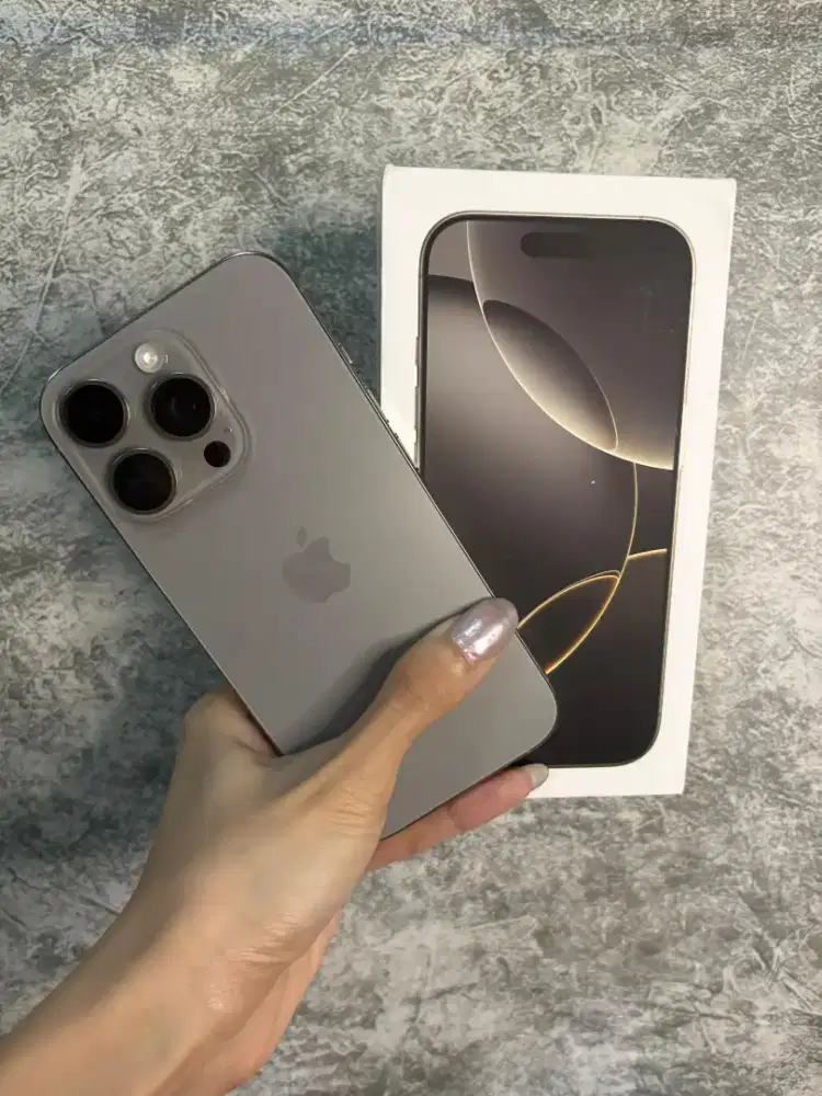 HP IPHONE 16PRO 128gb garansi ibox