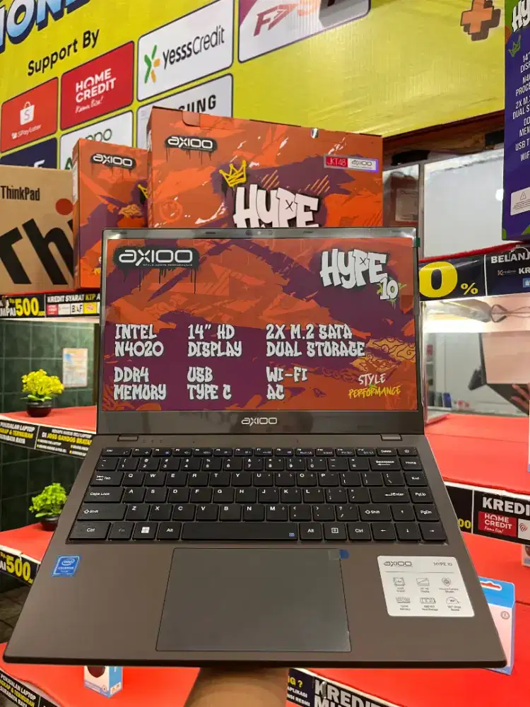 LAPTOP BARU COCOK UNTUK MAHASISWA | AXIOO HYPE 10 | BISA KREDIT
