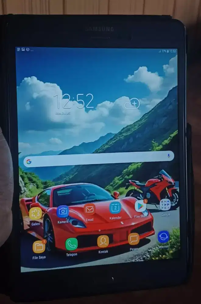 jual tablet samsung a6 layar besar