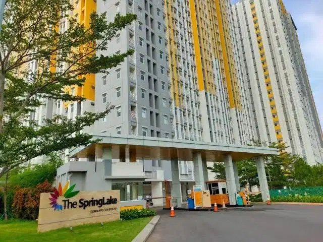Kamar apartment springlake bekasi full furnish