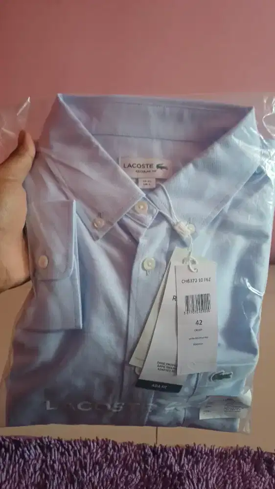 kemeja lacoste uk L