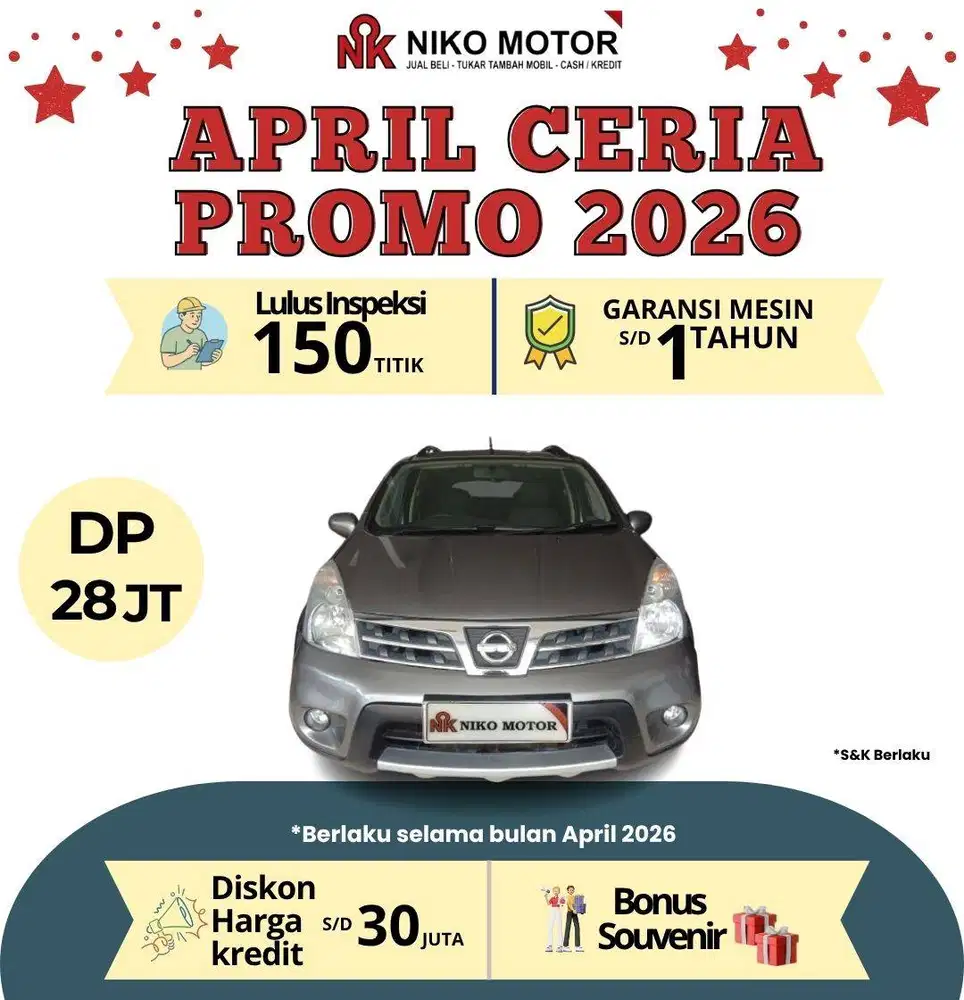 (MULUS) LIVINA X-GEAR 2011 AT : 2010|2012