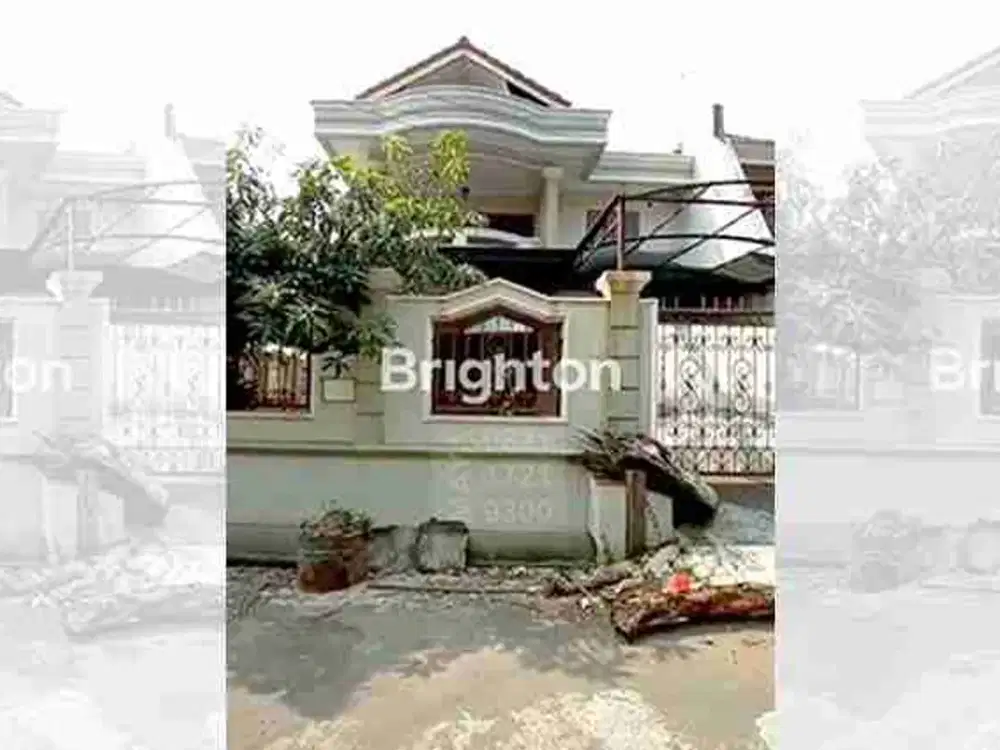 Rumah Besar 2 Lantai Nyaman Asri Siap Huni Komplek Intirub Pondok Bambu Dekat Pusat Kota