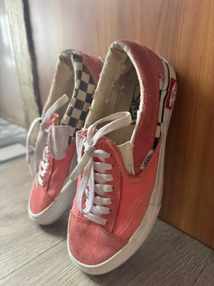 Vans Slip on Cut and Paste Pink Original