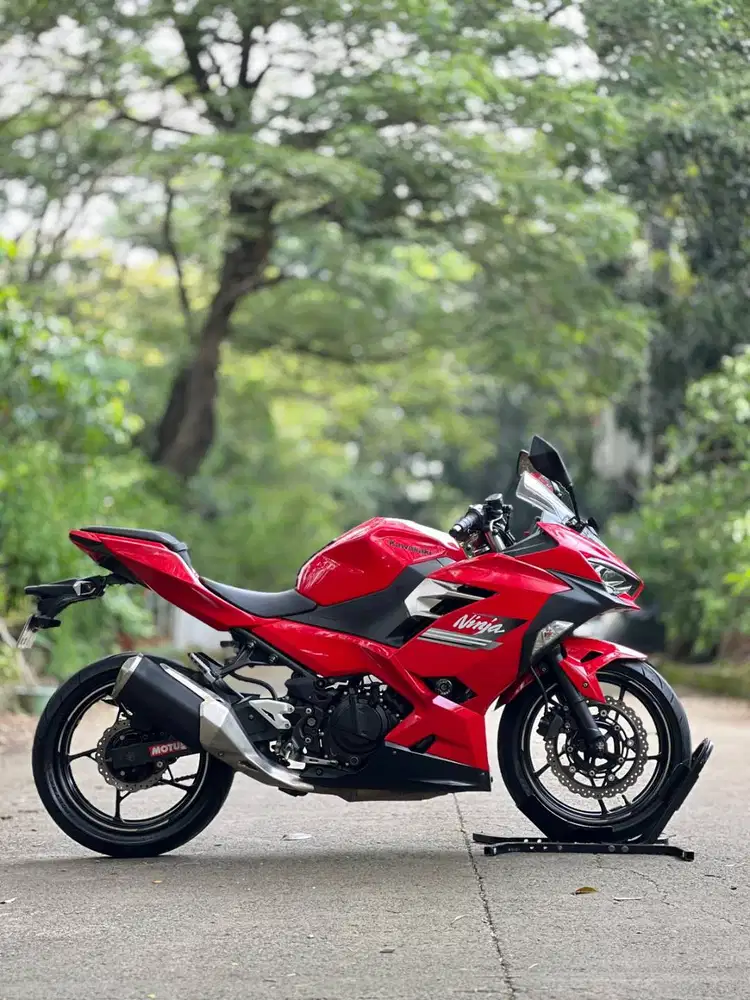 KAWASAKI NEW NINJA 250 FI 2021 MERAH PAJAK PANJANG SIAP RIDING