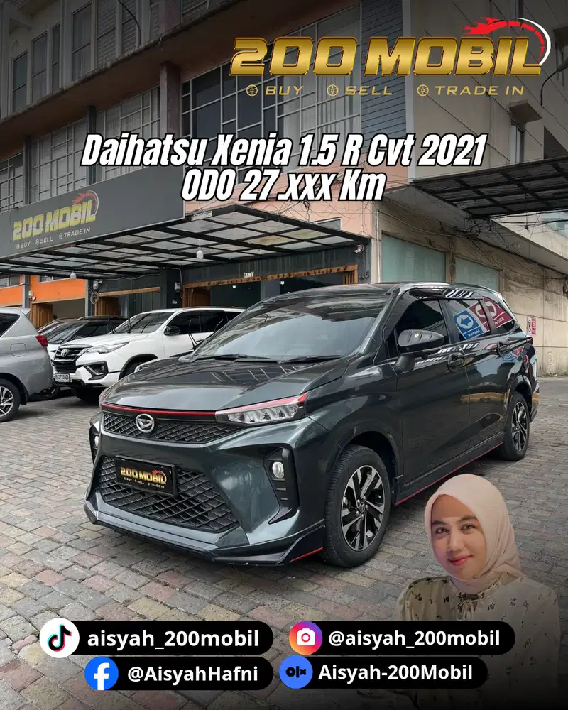 Daihatsu Xenia 1.5 R Cvt 2021 Bensin