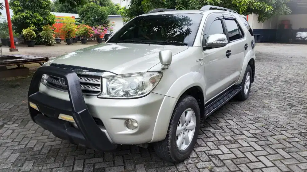 Dijual Toyota Fortuner G 2.7 AT 2011 Bensin