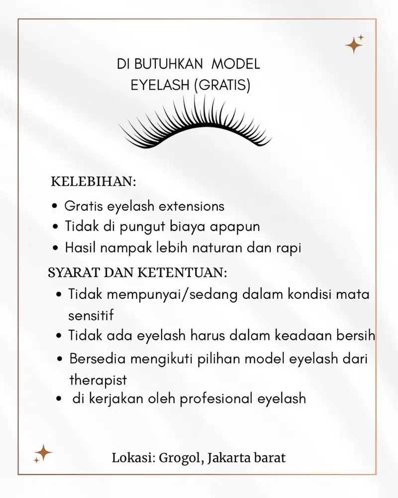 di cari model eyelash dan sulam alis