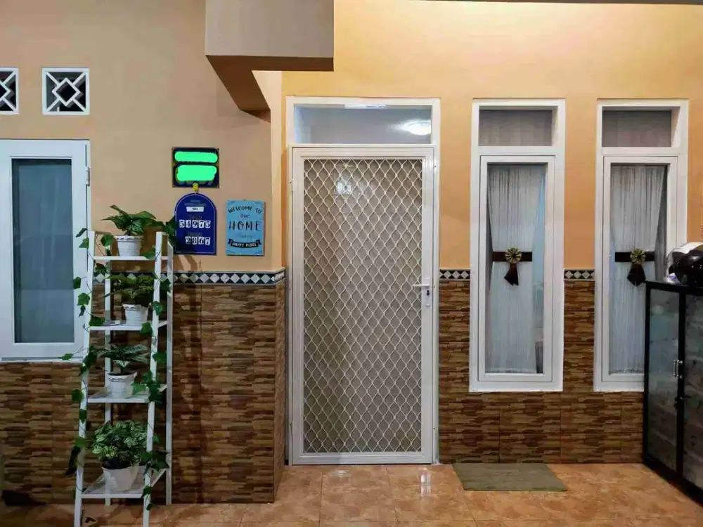 dijual murah rumah siap huni Pondok Tjandra Indah semi furnish