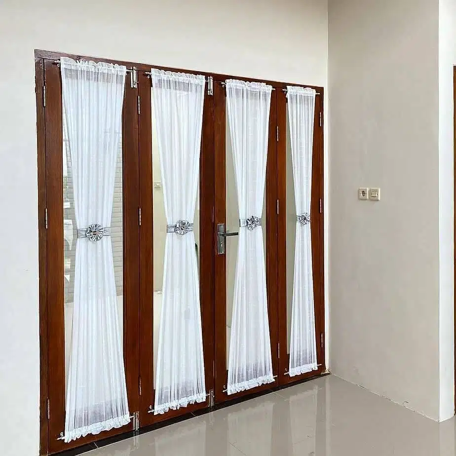 Pesan Gorden Blackout Pasang Sekat Klinik Hordeng Pintu Gordyn Vitrase