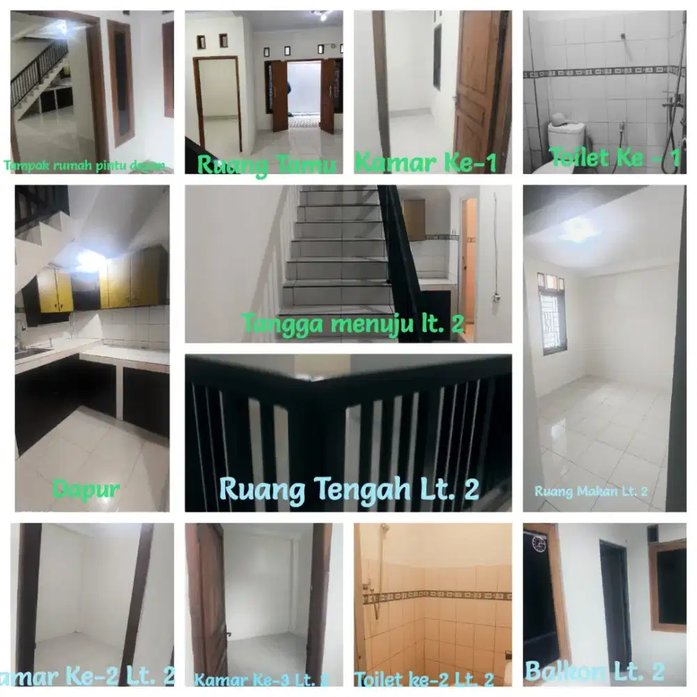 Disewakan rumah 2 Lantai daerah pulogebang dijamin bebas banjir