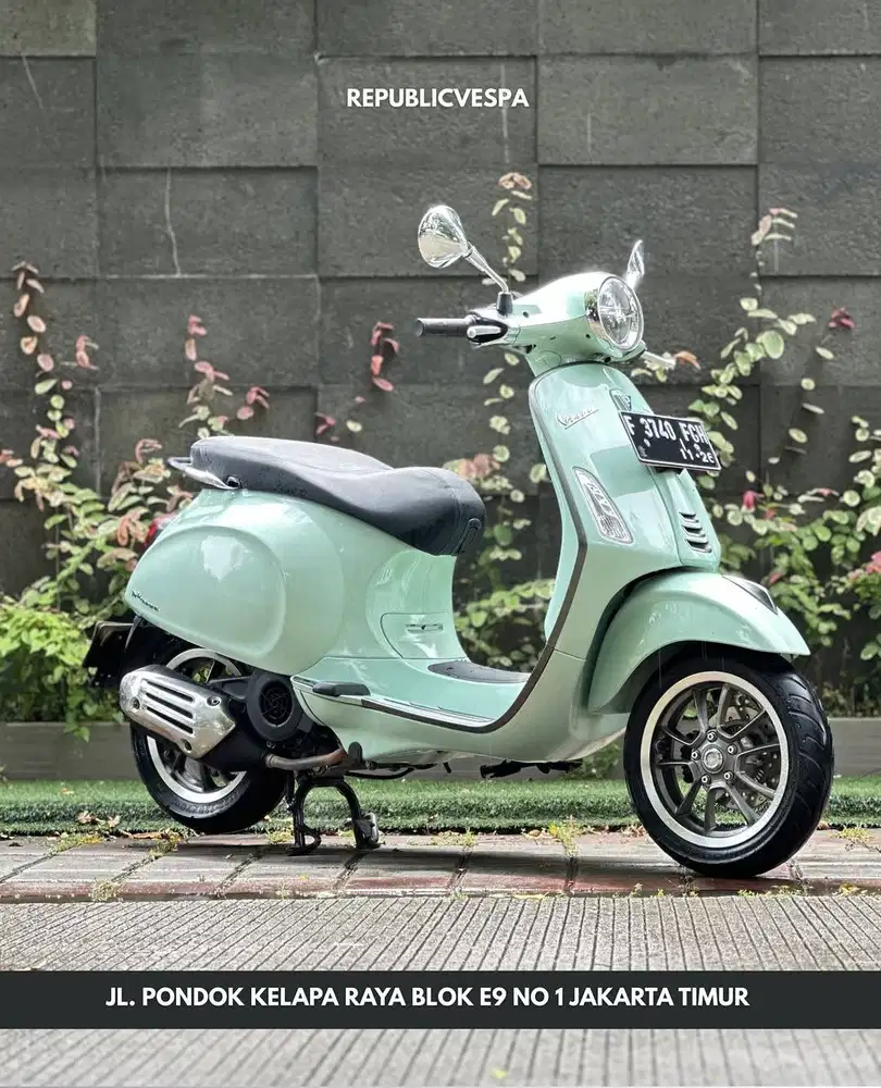 PIAGGIO VESPA PRIMAVERA S150 IGET ABS TH 2021 WARNA GREEN RELAX