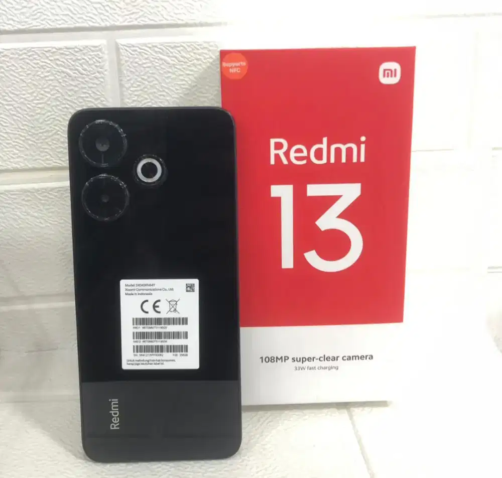 Redmi 13 8/256 segel full set original