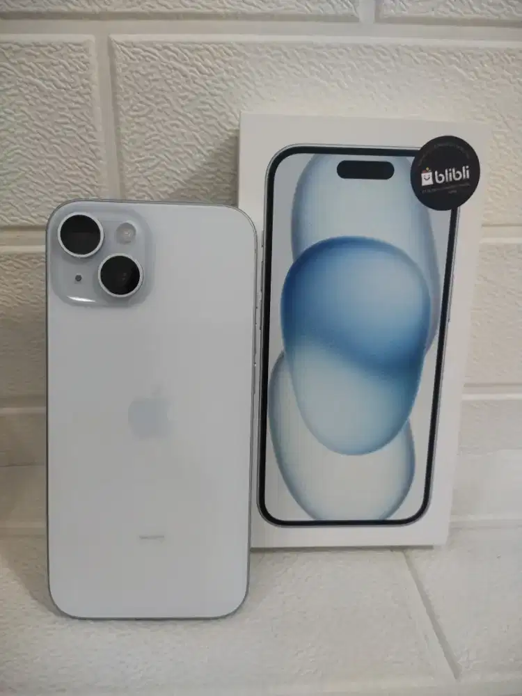 Iphone 15 256G bh82% murni full set original