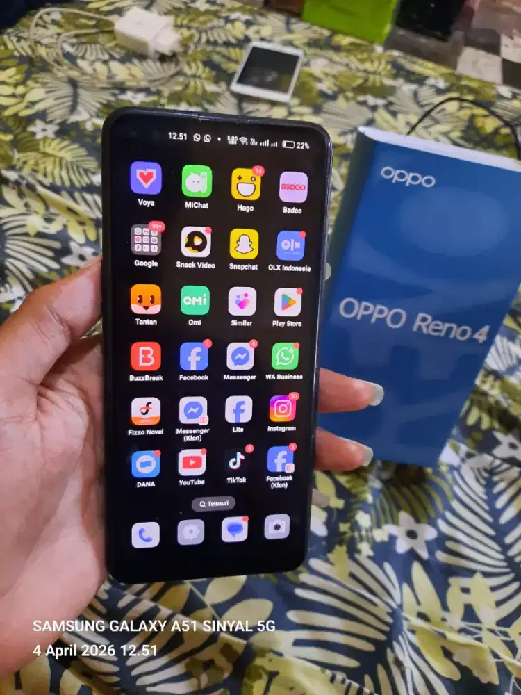 Oppo Reno 4 Ram 8/128GB
