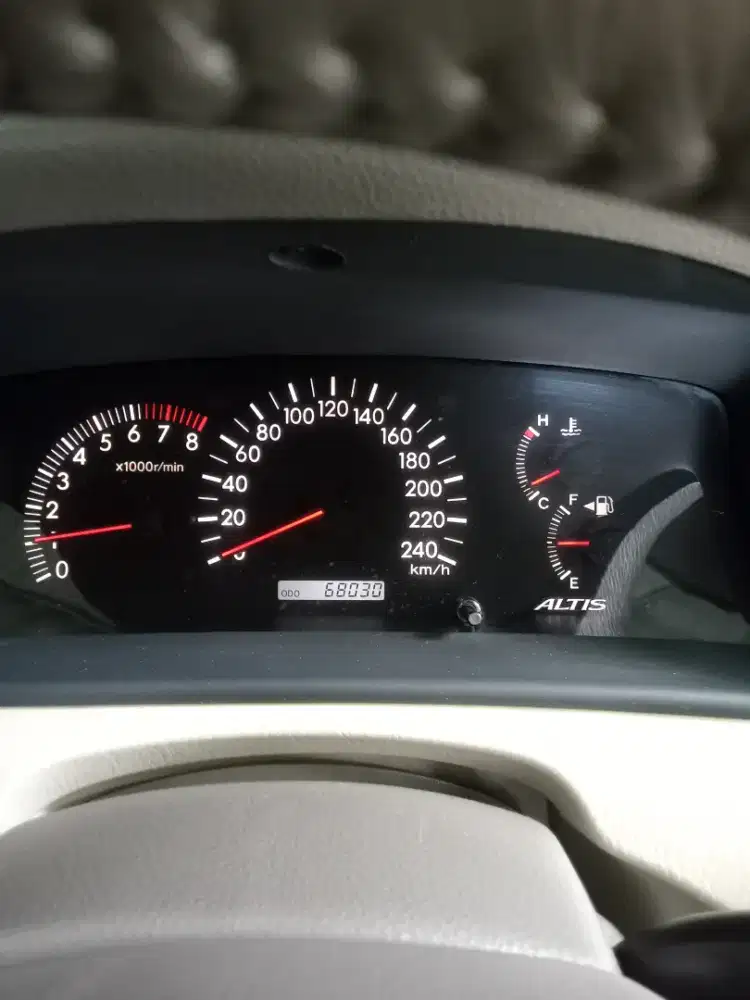 Toyota Altis g manual 2004