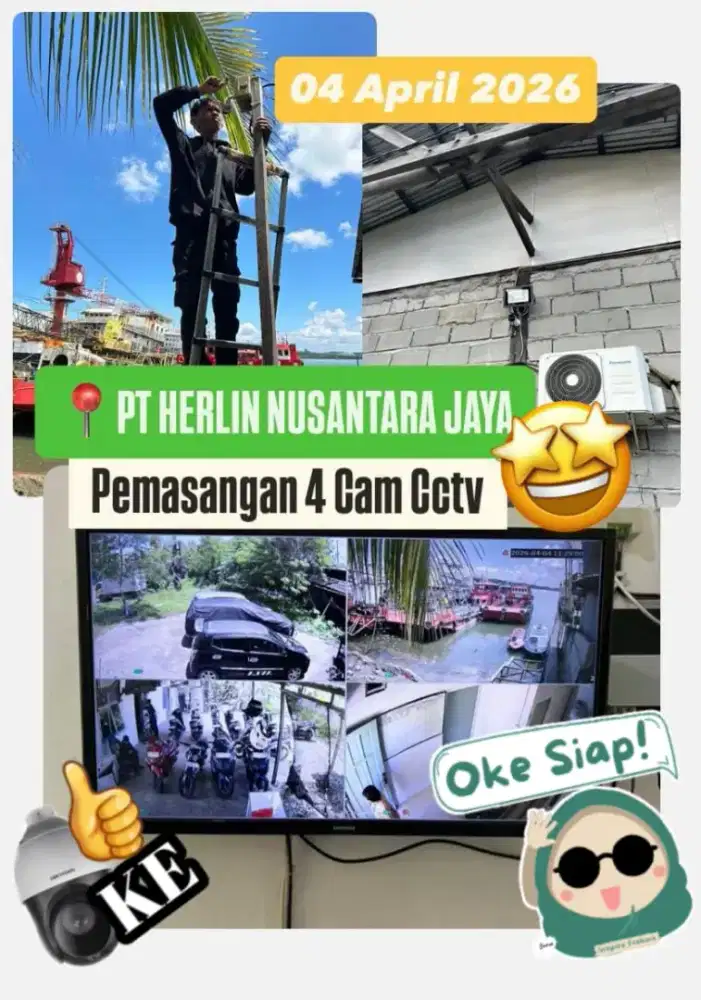 CCTV MURAH PEMASANGAN CEPAT