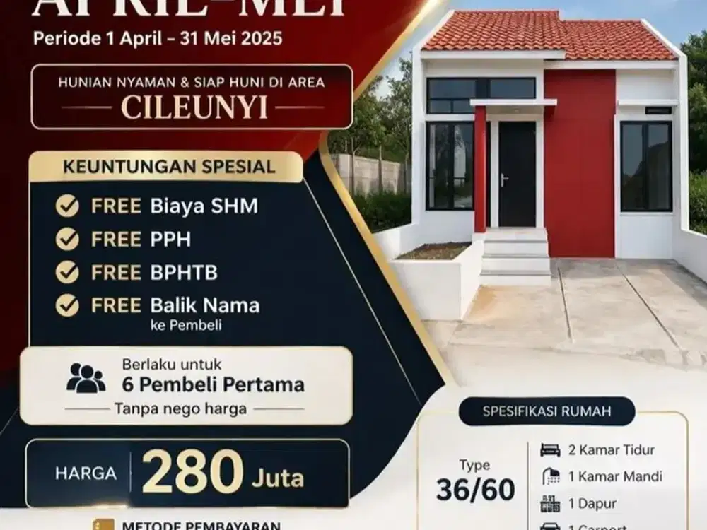 CILEUNYI RUMAH MURAH BANDUNG TIMUR