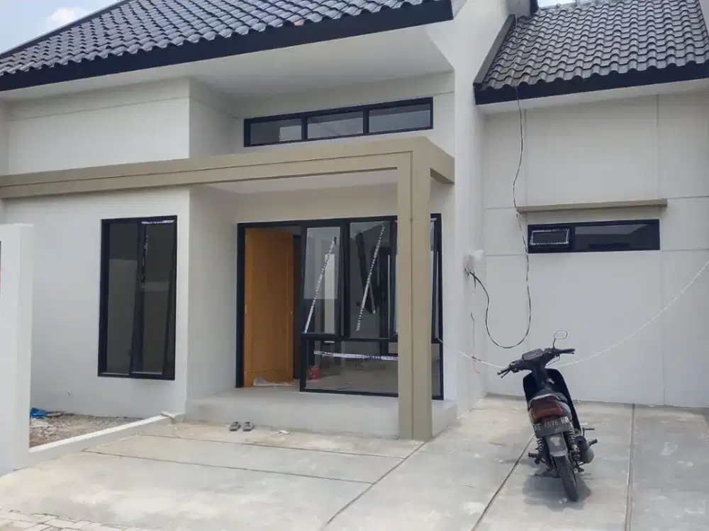 dijual rumah hunian cluster lokasi di dekat luwes gentan ada 2 kamar tidur dan 1 kamar mandi KPR bisa DP 0%