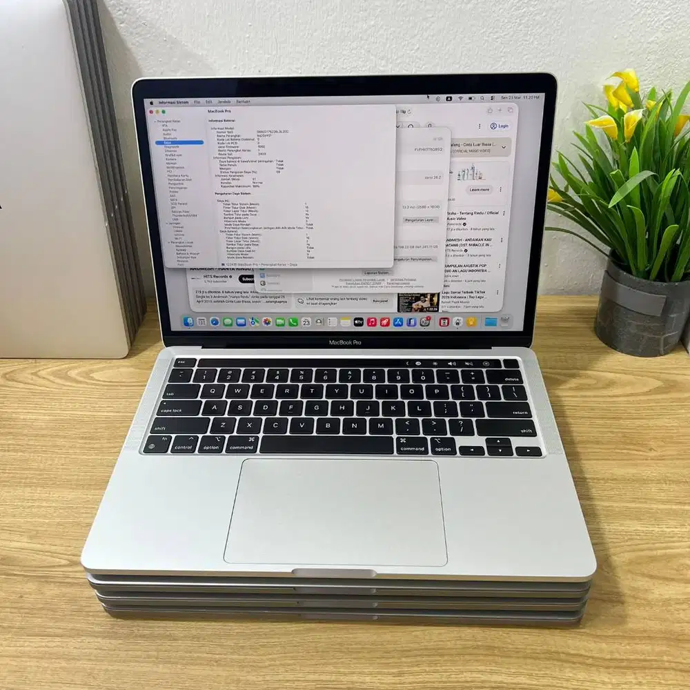MACBOOK PRO 2020 TOUCHBAR M1 Ram 16GB N-WJ