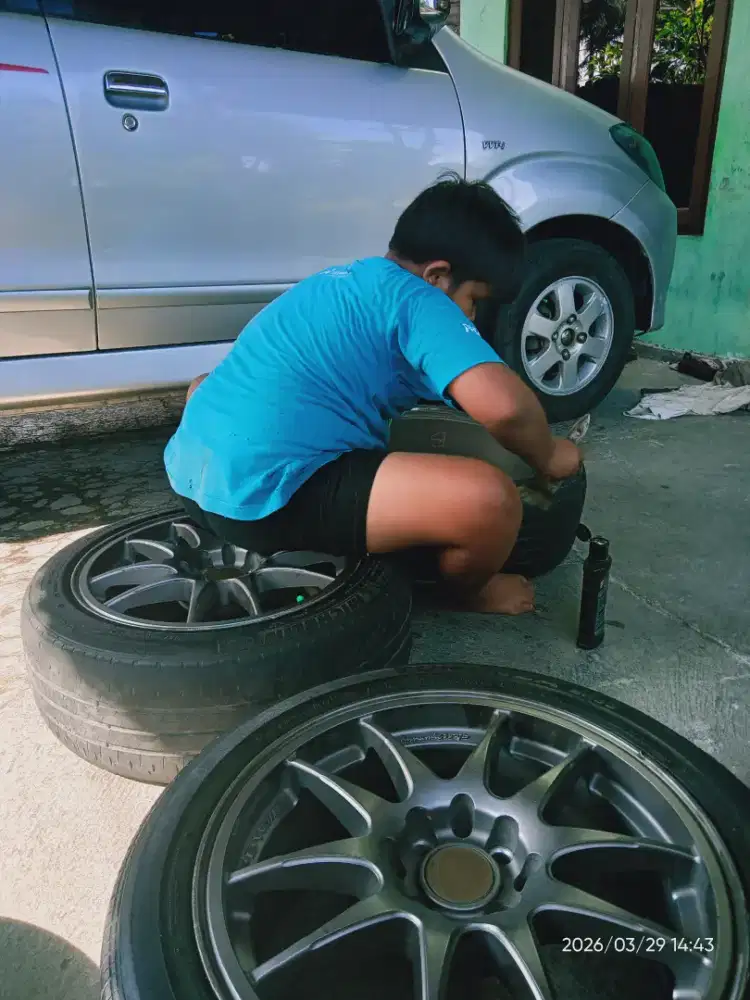 Pelek ring 16 masih mulus lussss