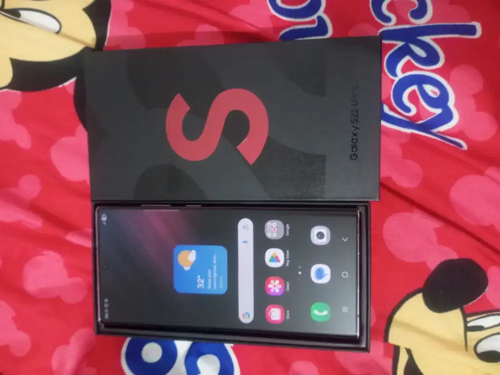 Samsung Galaxy S22Ultra RAM 12/256 resmi SEIN