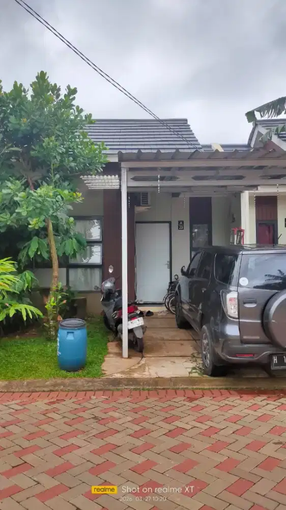 Dijual rumah di perumahan Padma hills cluster almond gunung Sindur