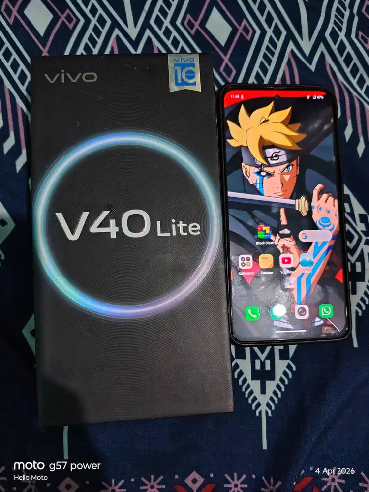 Vivo V40 Lite 4G Ram 8/256 Bekas