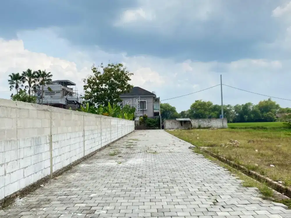dijual tanah kavlingan luas 228m2 lokasi di gedangan di jalan bima sakti solobaru