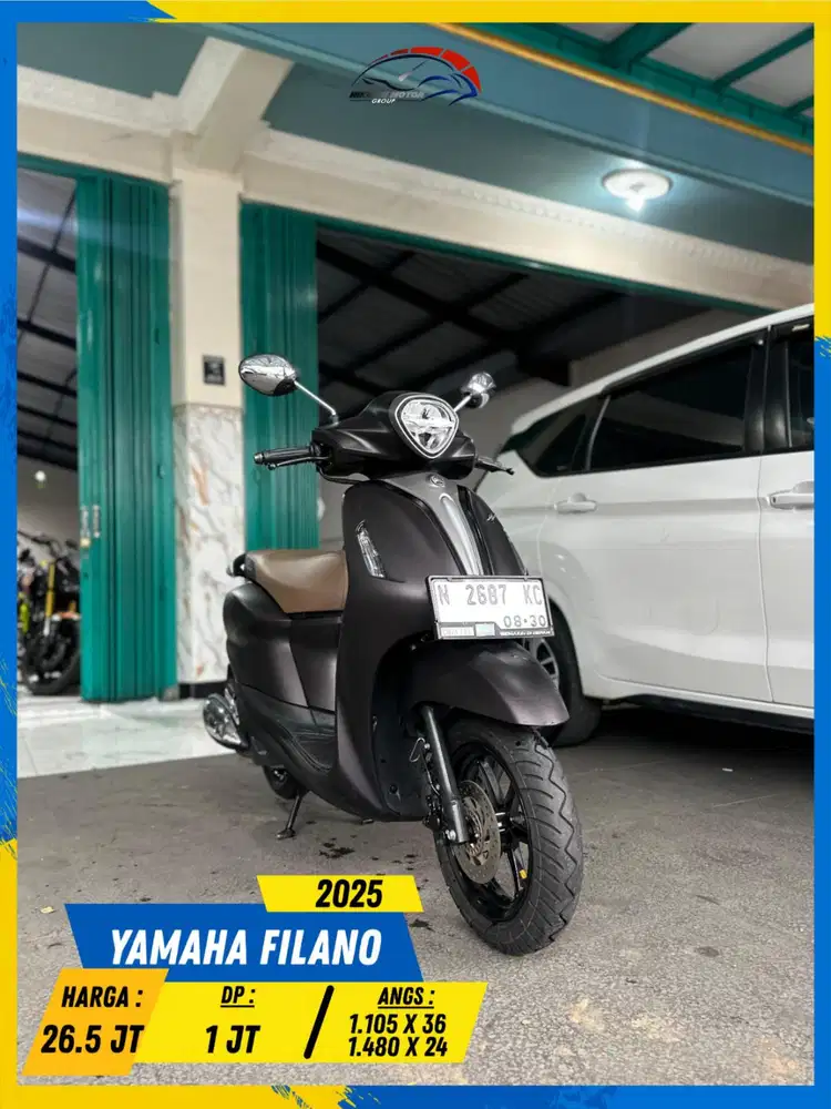 YAMAHA GRAND FILANO 2025 BARANG ISTIMEWA HIKMAH MOTOR KEPUH MALANG