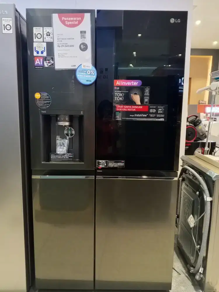 Kulkas LG Side by Side InstaView Door-in-Door.