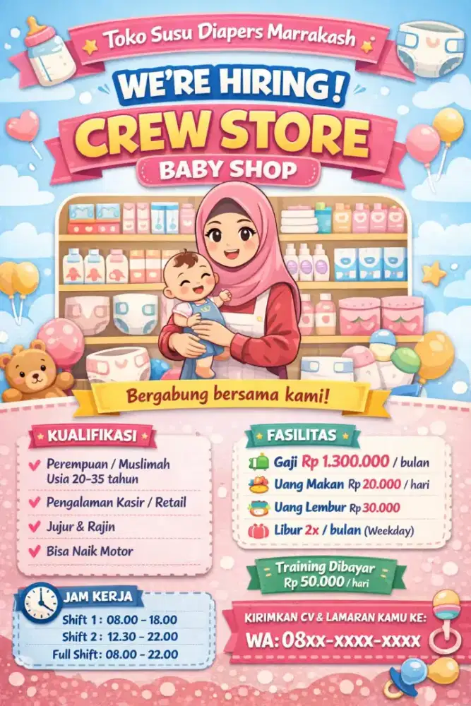 Dicari Crew Store Baby Shop Marrakash