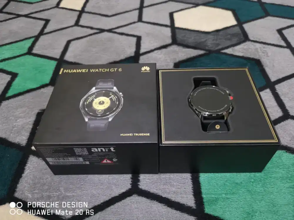Huawei Watch GT 6 Hitam Mulus Fullset
Garansi resmi Indonesia