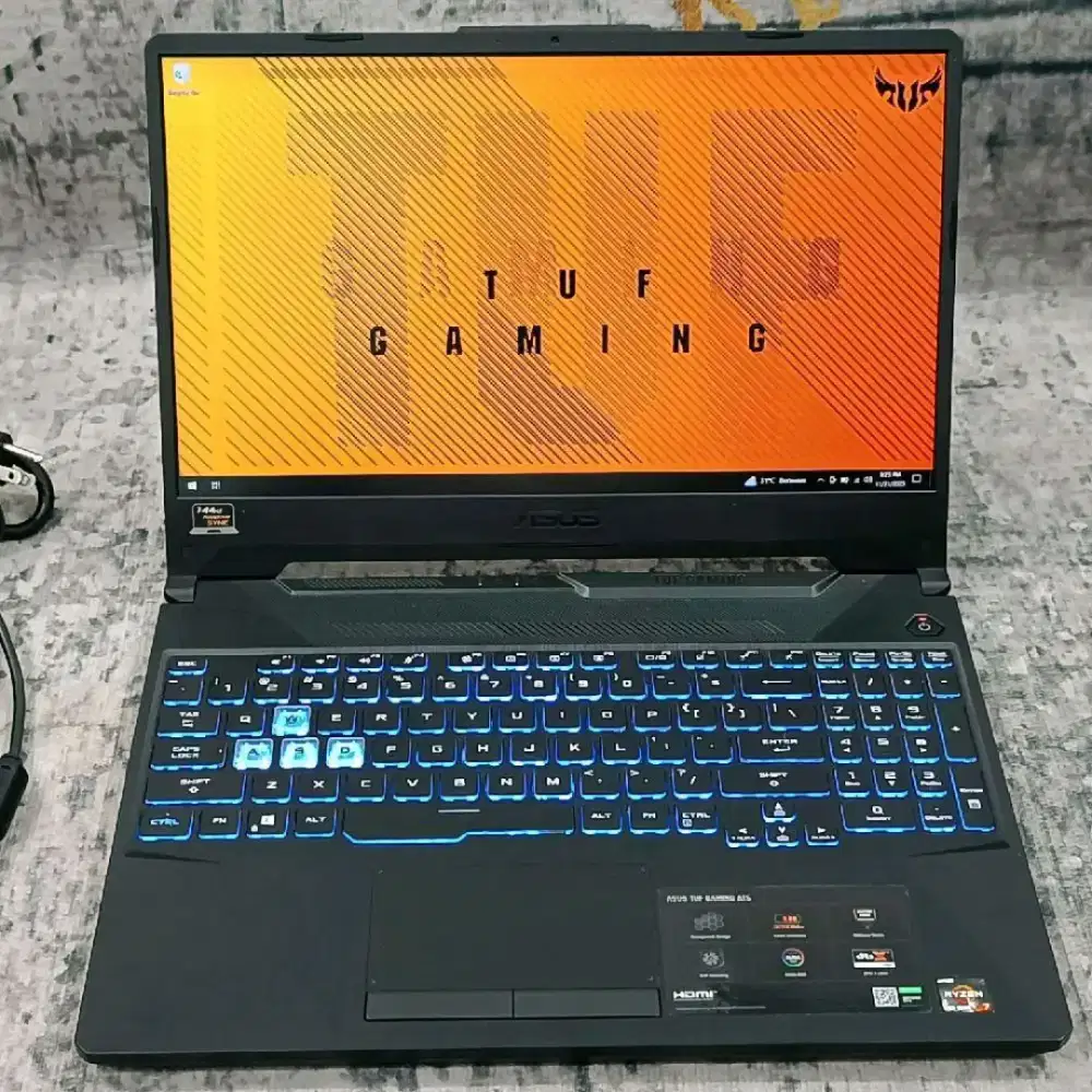 Asus TUF Gaming A15 Ryzen 7-4800H 8GB 512GB GTX 1650 Ti 4GB Full HD