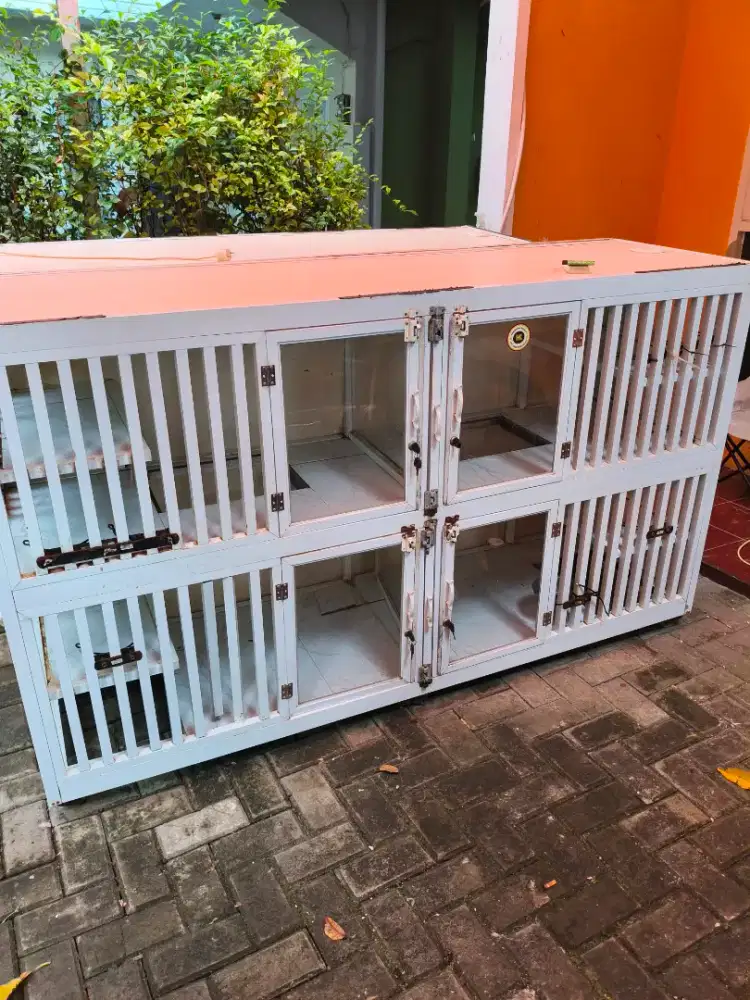 Kandang Alumunium 4 Pintu Bekas Second Preloved