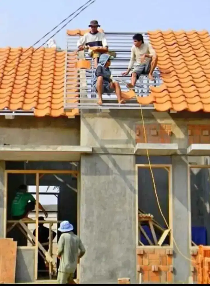 Perbaikan atap bocor talang air dak rembes